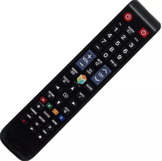 Imagem de Controle tv lcd samsung smart com tecla futebol