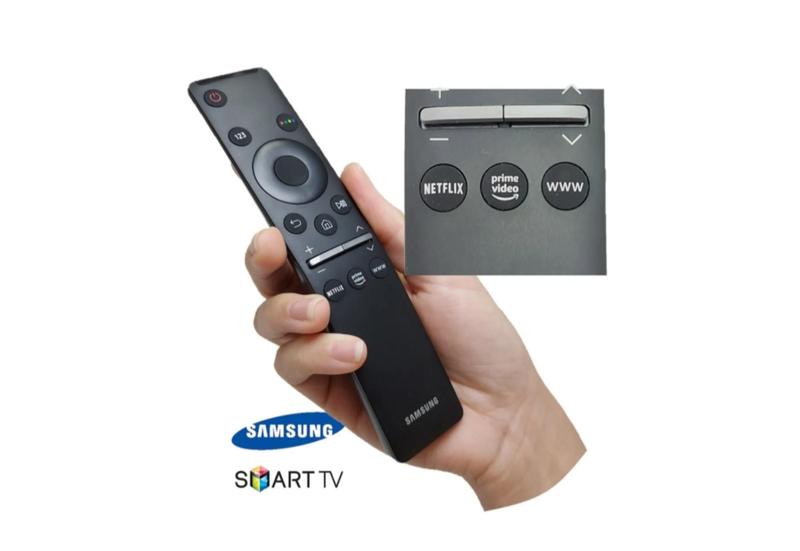 Imagem de Controle Tv Samsung Smart Tv 4k Linha Ru7100 2019 Original COD. BN59-01310A