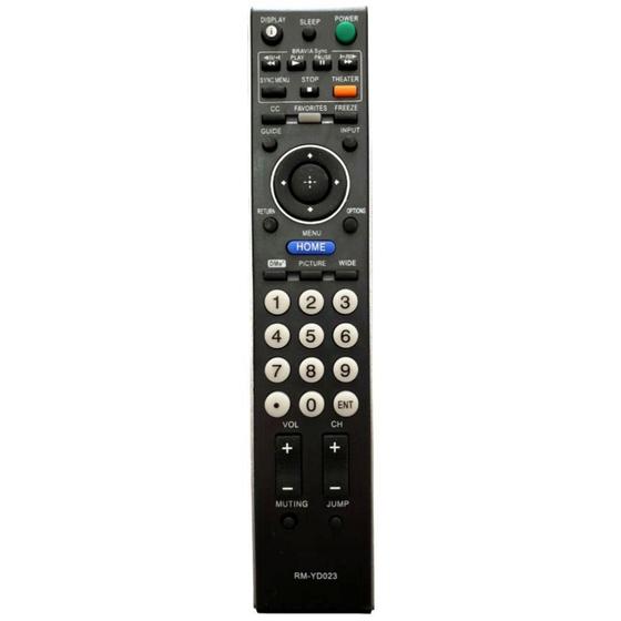 Imagem de Controle TV Sony LCD RM-YD023 Kdl40W410A C01101 LE-039A - Lelong