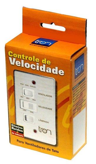 Imagem de Controle Ventilador Capacitivo 220 V Tron - Trom