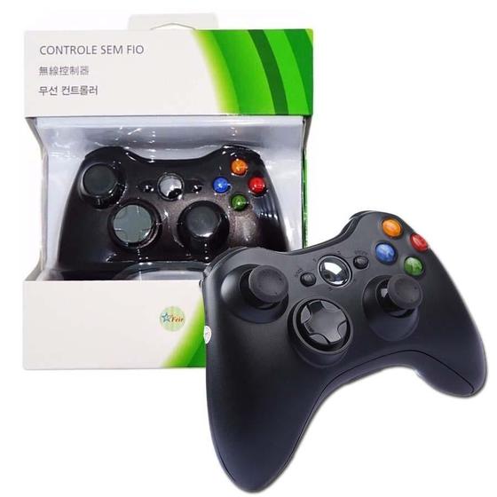 Imagem de Controle Wireless Compatível com Xbox 360