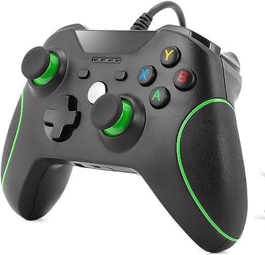 Imagem de Controle Xbox One Analógico Vibratório Com Fio USB Led