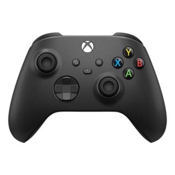 Controle Xbox Original Sem Fio Series S X One PC Preto - Microsoft Imagem de Controle Xbox Original Sem Fio Series S X One PC Preto