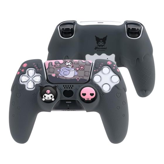 Imagem de Controller Cover Skin Set Kuitmor para PS5 Wireless