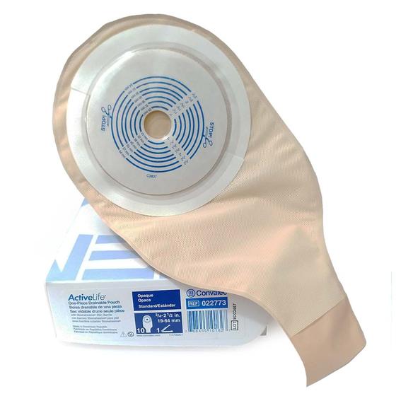 Convatec Bolsa de Colostomia Active Life Drenável Recortável- c/10 und Menor preço em Convatec Bolsa de Colostomia Active Life Drenável Recortável- c/10 und