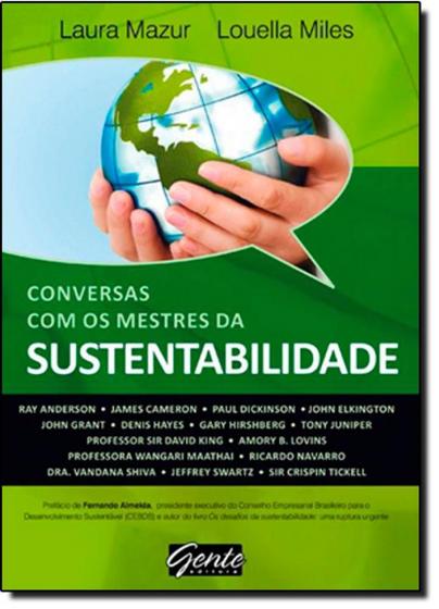 Imagem de Conversas com os Mestres da Sustentabilidade