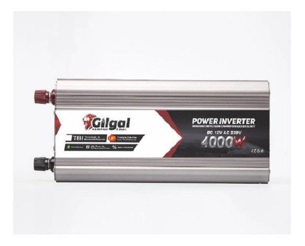 Conversor 24V Para 110V Transformador Inversor 4000W 2 Tomadas - Gilgal Imagem de Conversor 24V Para 110V Transformador Inversor 4000W 2 Tomadas