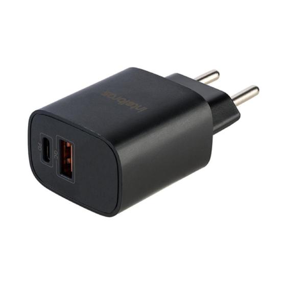 Imagem de Conversor AC/DC Fonte USB EC 11 Power 20W Preto Intelbras