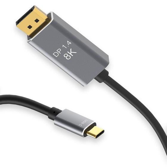 Imagem de Conversor de cabo de carregamento USB C para DisplayPort 1.4 PD 8K