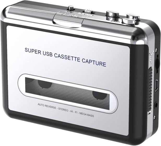 Imagem de Conversor de Fita Cassete para CD DIGITNOW WeRecord - Portátil com USB