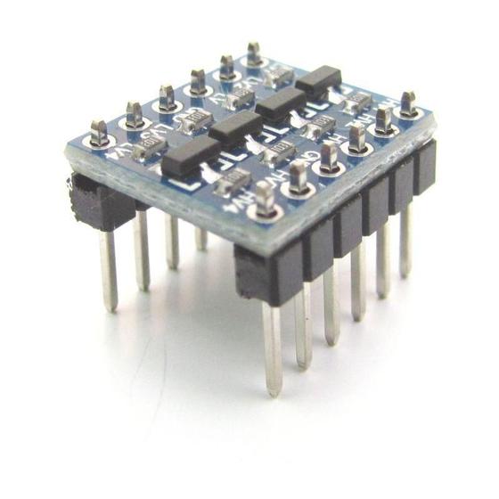 Conversor De Nível Lógico Bidirecional I2C 5 A 3,3V Arduino - Mj Imagem de Conversor De Nível Lógico Bidirecional I2C 5 A 3,3V Arduino