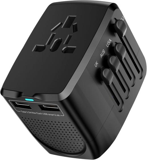 Imagem de Conversor de Tensão FATYER 2000W - 220V para 110V com 2 Portas USB