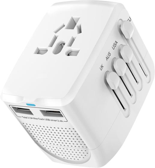 Imagem de Conversor de Tensão FATYER 2000W - 220V para 110V com 2 Portas USB