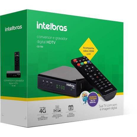 Conversor Digital de TV Com Gravador FULL HD CD730 - Intelbras Menor preço em Conversor Digital de TV Com Gravador FULL HD CD730 - Intelbras