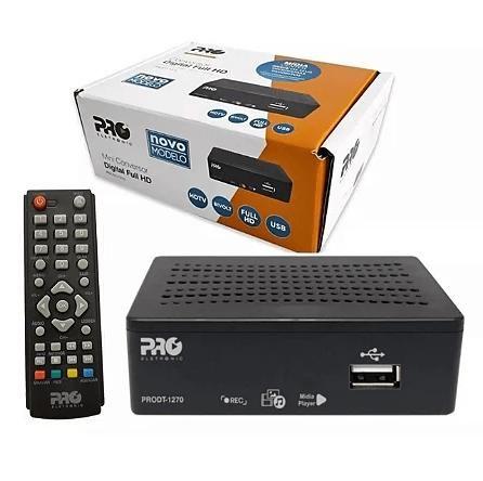 Imagem de Conversor Digital Full Hd Prodt-1270 Pro Eletronic