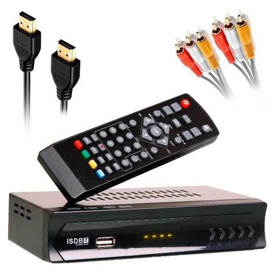 Imagem de Conversor Digital Para Tv Com Visor Led Hdmi E Usb