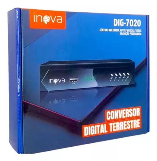 Imagem de Conversor digital terrestre FHD HDMI Inova dig-7020