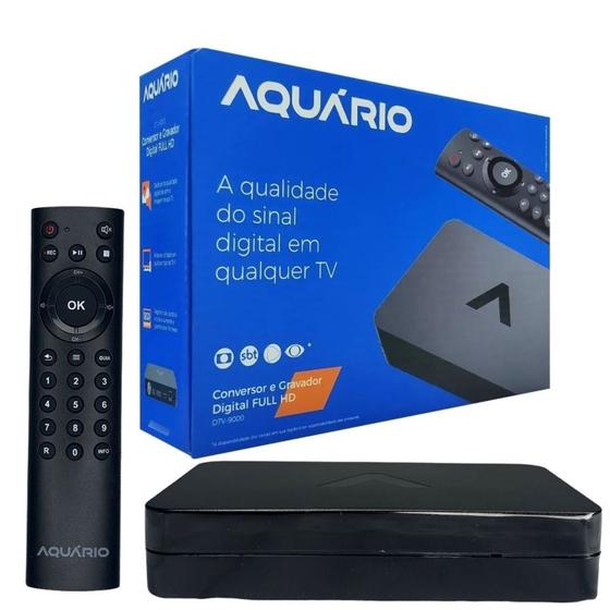 Imagem de Conversor E Gravador Digital Dtv-9000 Preto Aquário