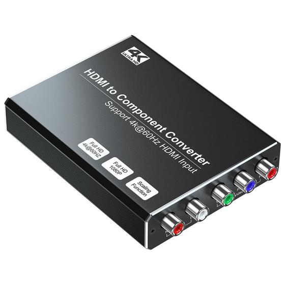 Imagem de Conversor HDMI para Componente 4K 60Hz com Upscaling