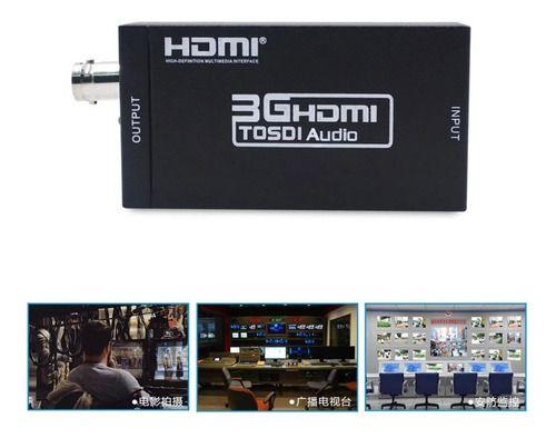 Imagem de Conversor Hdmi V1.4 Para Sdi Alta Definição 1080p