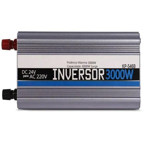 Imagem de Conversor Inversor 24v para 220v Veicular 3000w De Caminhão