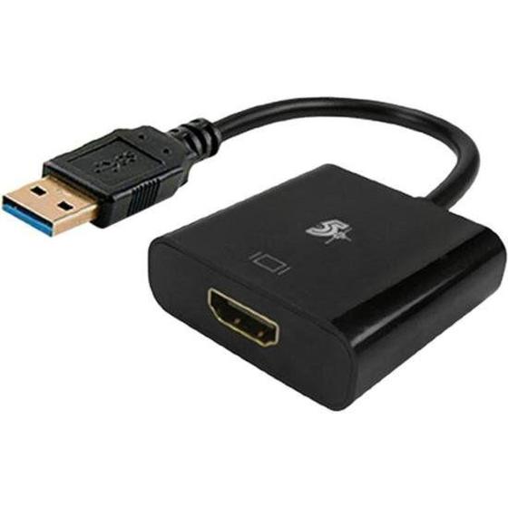 Imagem de Conversor Pix 075-0827 USB para HDMI 15cm - 5+