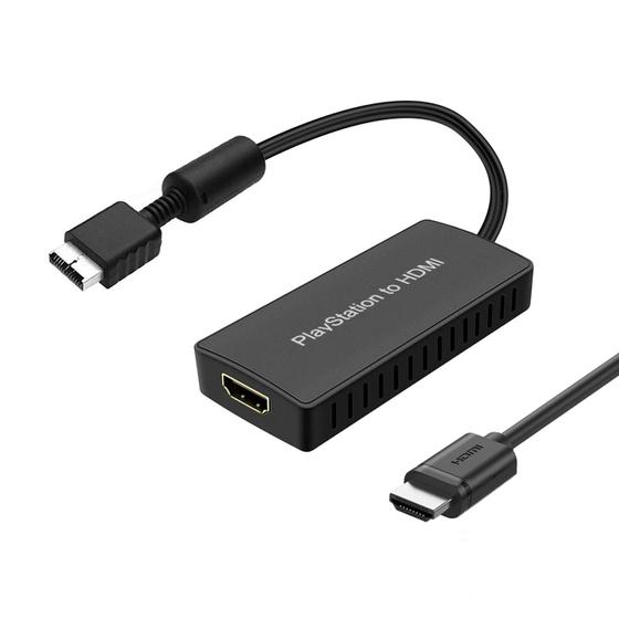 Imagem de Conversor PS2 para HDMI Y.D.F - Suporte 4:3/16:9 com Cabo