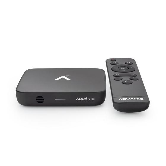 Imagem de Conversor Smart Tv Box Full Hd 4K Streaming STV-3000 Plus Aquário 16GB HDMI Com Controle Bivolt