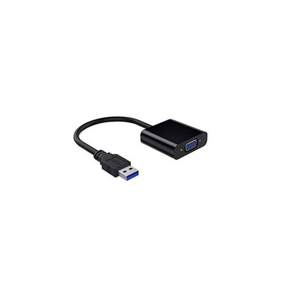 Imagem de Conversor Usb 3.0 Macho X Vga Femea Multilaser