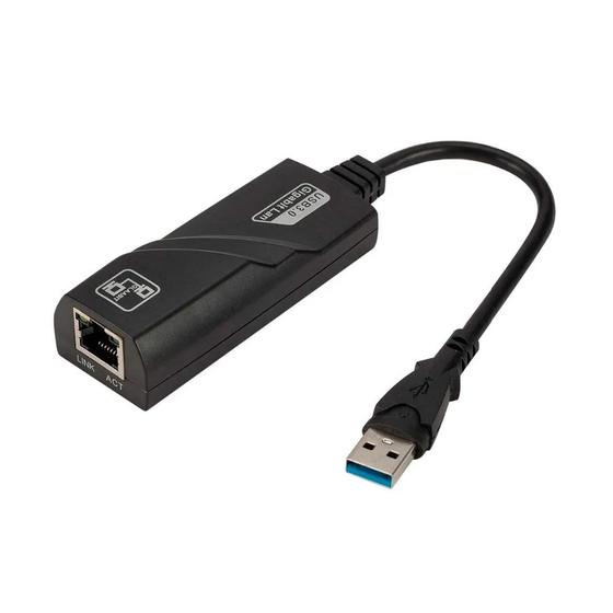 Imagem de Conversor USB 3.0 para RJ45 Femea, WI422, MULTILASER  MULTILASER