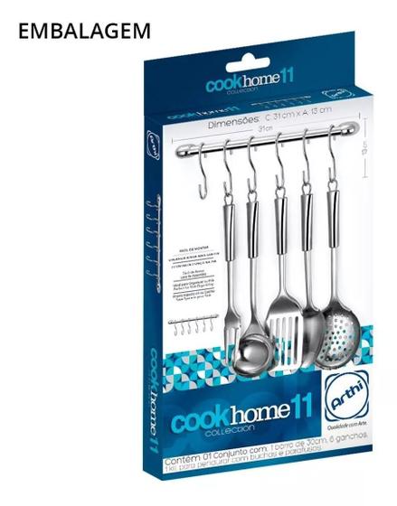 Imagem de Cook Home 11 Suporte Gachos 202 Barra Suporte Suspenso