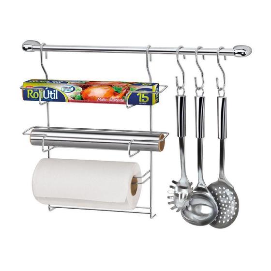 Imagem de Cook Home Kit 6 Suporte Utensílios Cozinha - Arthi