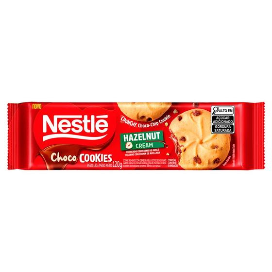 Imagem de Cookie Nestlé com Recheio Creme de Avelã 128g