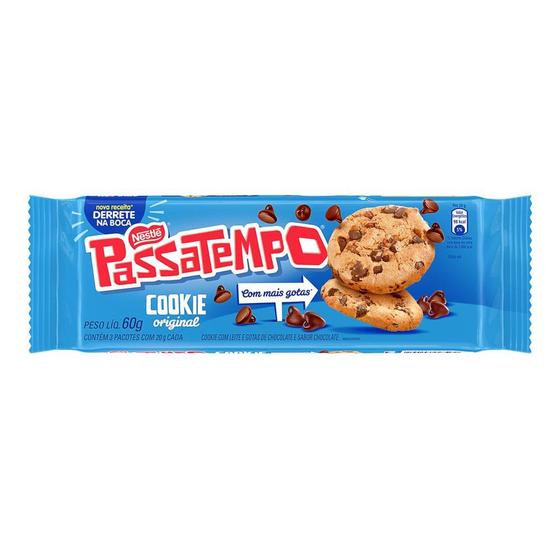 Imagem de Cookie Passatempo Leite com Gotas de Chocolate 60g