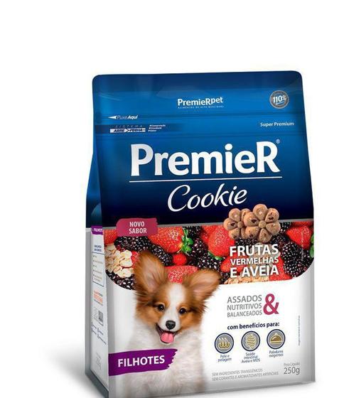 Imagem de Cookie Premier Caes Adultos Racas Pequenas Frutas Vermelhas 250 Gr - Premier Pet