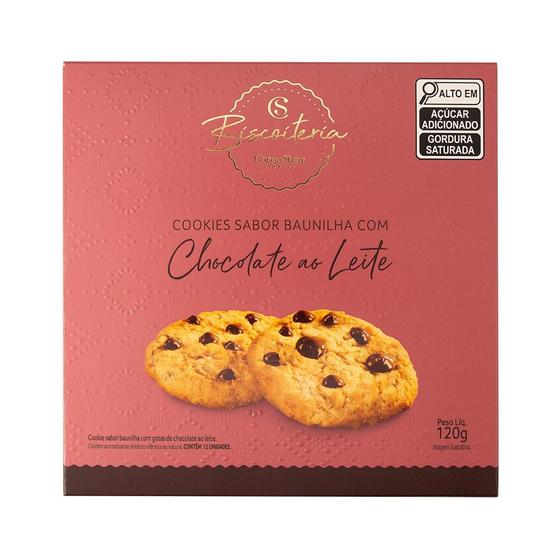 Imagem de Cookies com Gotas ao Leite 120g Cacau Show