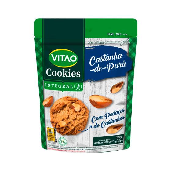 Imagem de Cookies Sabor Castanha Do Pará 120g Vitao