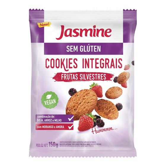 Imagem de Cookies Sem Glúten Frutas Silvestres Jasmine 120g