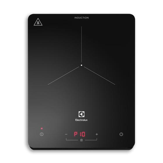 Cooktop 1 Bocas Electrolux Preto - Portátil - Elétrico 220v - Ie3tp Cooktop 1 Bocas Electrolux Preto - Portátil - Elétrico 220v - Ie3tp