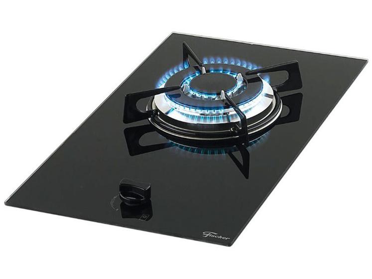 Cooktop 1 Bocas Fischer Preto - Gás Bivolt - 7727-11478 Cooktop 1 Bocas Fischer Preto - Gás Bivolt - 7727-11478