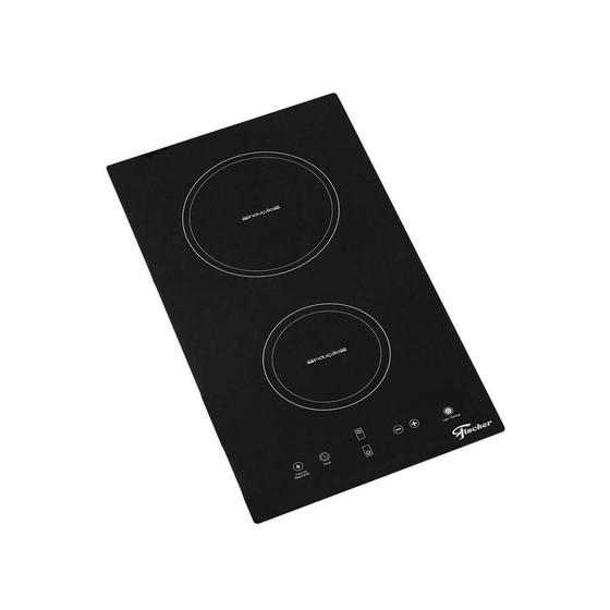 Cooktop 2 Bocas Fischer por Indução Mesa Vitrocerâmica 220V Cooktop