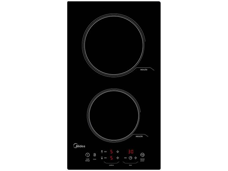 Imagem de Cooktop 2 Bocas Midea Indução Preto CYAD22