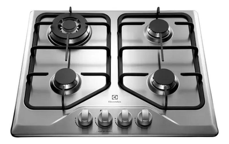 Imagem de Cooktop 4 Bocas À Gás Electrolux Gt60X Bivolt Inox