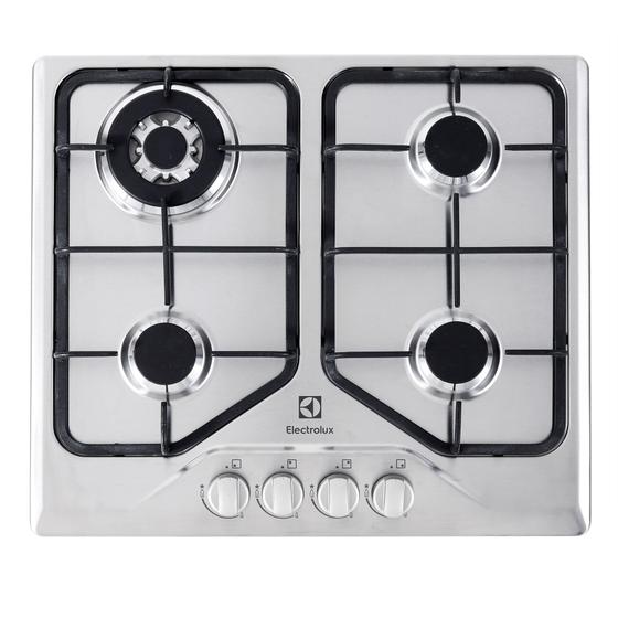 Cooktop 4 Bocas À Gás Electrolux Gt60x Bivolt Inox Menor preço em Cooktop 4 Bocas À Gás Electrolux Gt60x Bivolt Inox