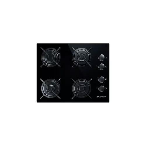 Cooktop 4 Bocas Brastemp com Grades Piatina e Acendimento Automático