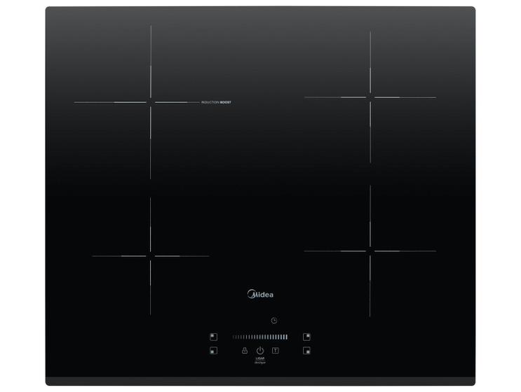 Cooktop 4 Bocas de Indução Even Pro Midea Imagem de Cooktop 4 Bocas de Indução Even Pro Midea