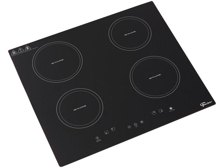 Cooktop 4 Bocas Fischer 2594356251 Indução Vitrocerâmico Cooktop 4