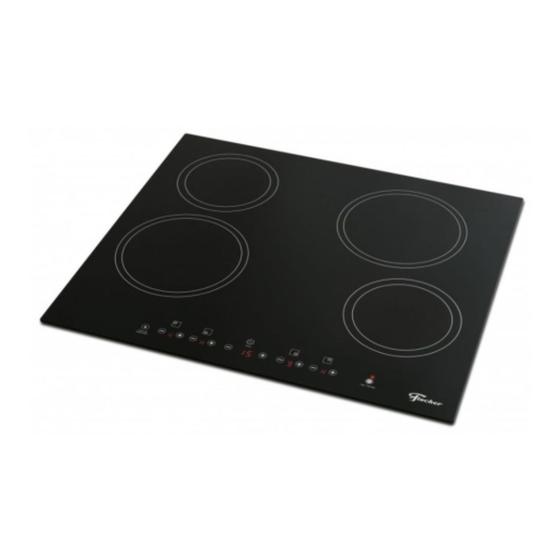 Cooktop 4 Bocas Fischer Eletrico Vitrocerâmica 58300 Cooktop 4 Bocas