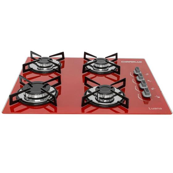 Imagem de Cooktop 4 Bocas Ultra Rápido GLP Chamalux Bivolt