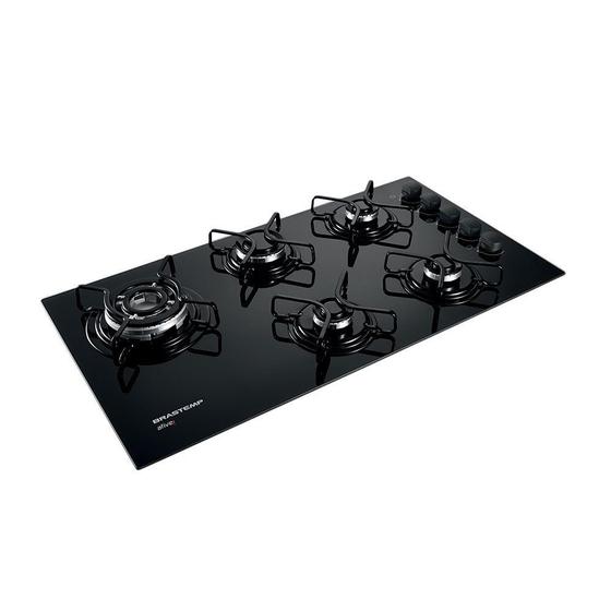 Imagem de Cooktop 5 Bocas Brastemp a Gás BDD85AE